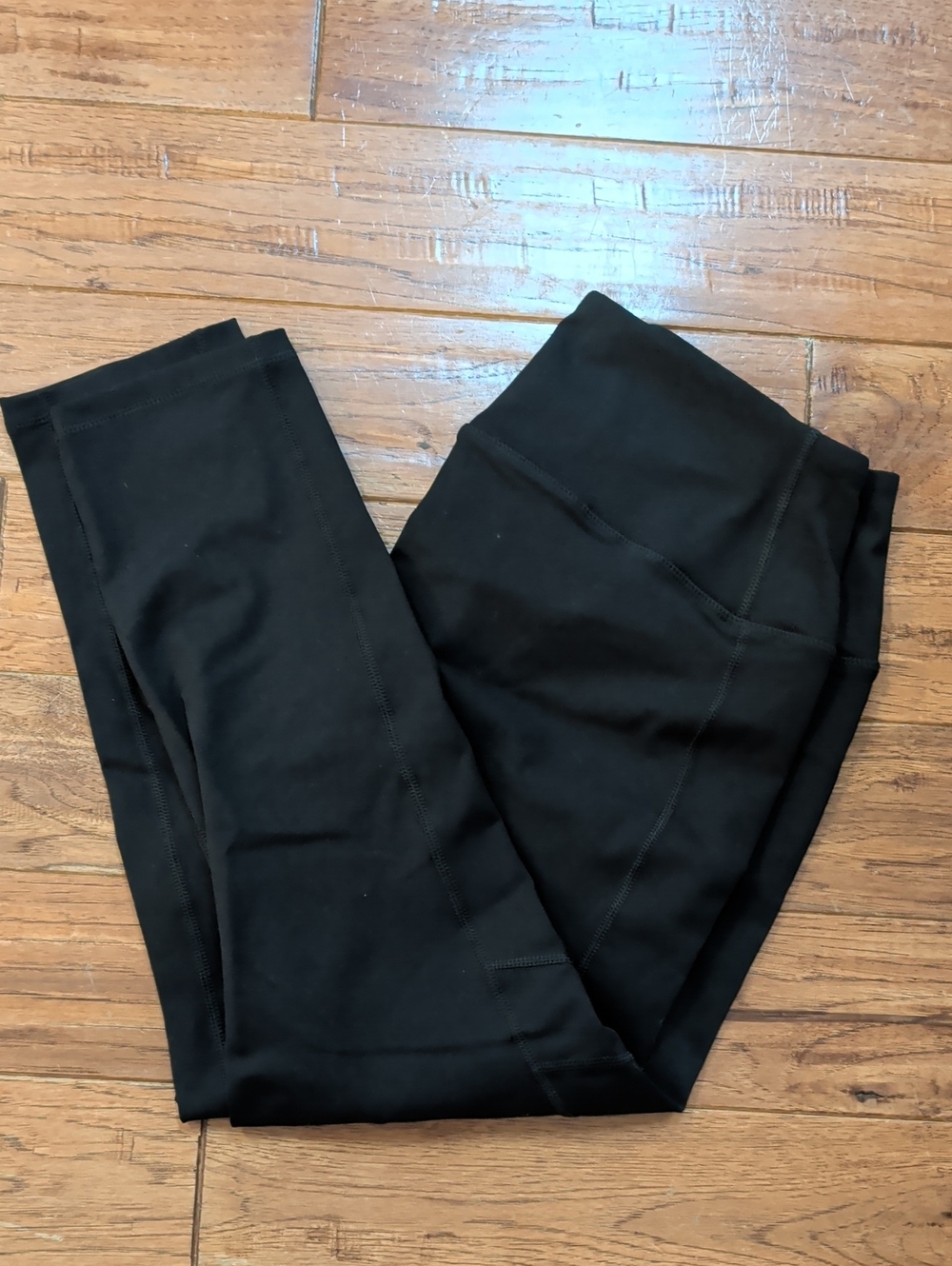 torrid Acrive Black High-Waist Capri Leggings with Wide Waistband